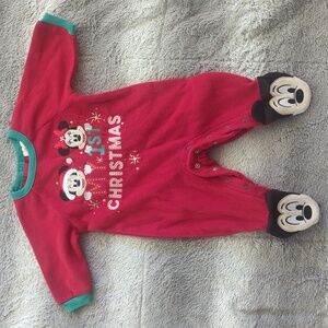 Disney "Baby's First Christmas" onsie